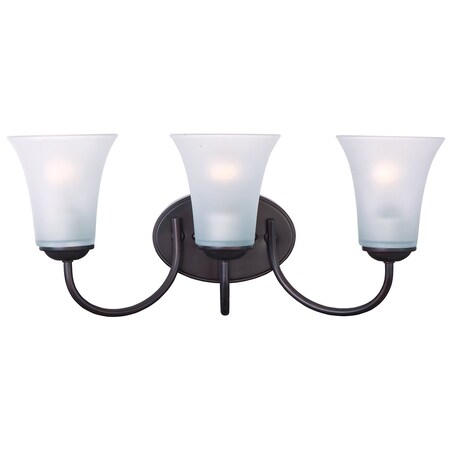Maxim Logan 3-Light Bath Vanity 10053FTOI